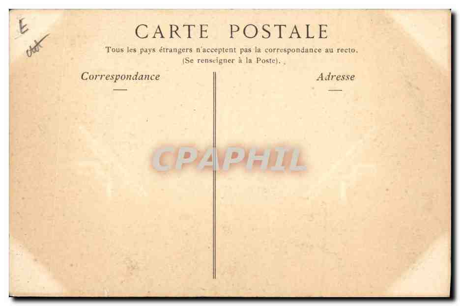 CPA Folklore Paysans En Sologne Vieux mendiant TOP — Rückseite