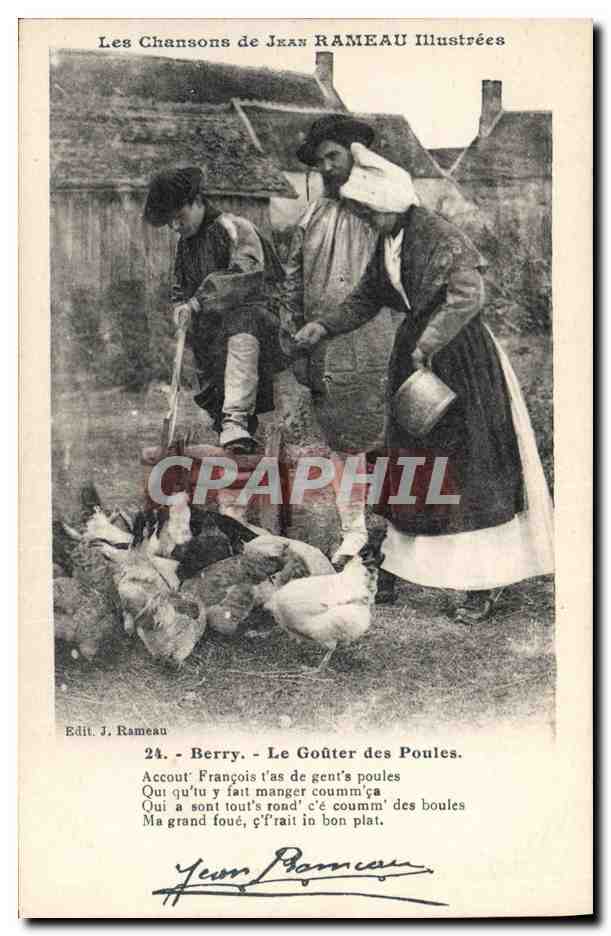Le Goûter des Poules — Berry — J. Rameau
