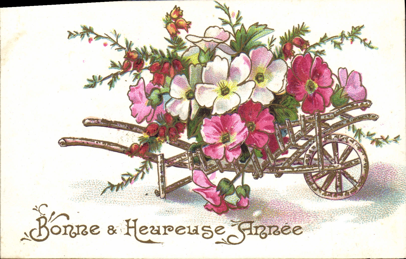 CPA Fantaisie Fleurs 