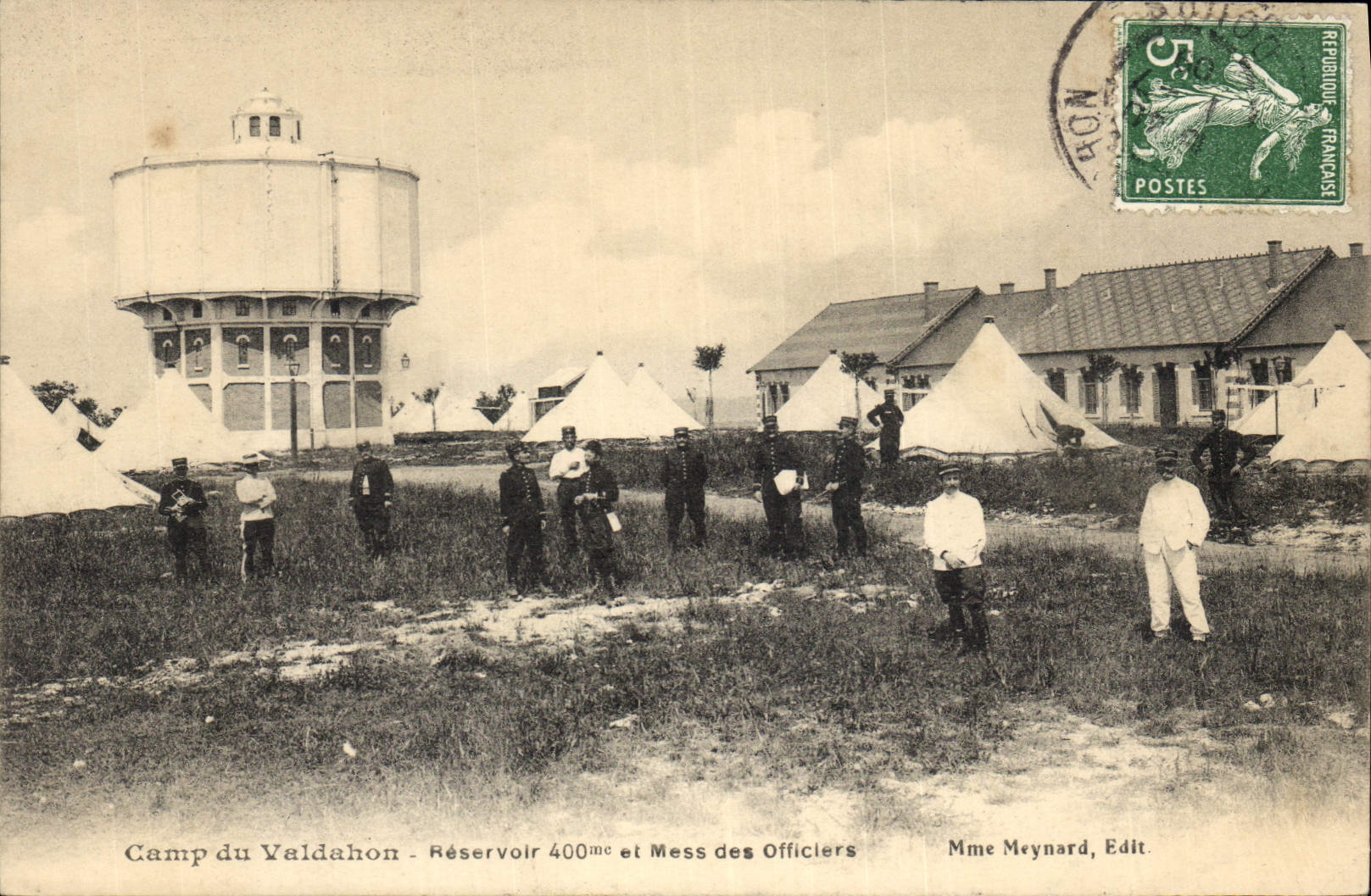 Camp du Valdahon — Réservoir 400mc et Mess des Officiers — Mme Meynard, Edit.