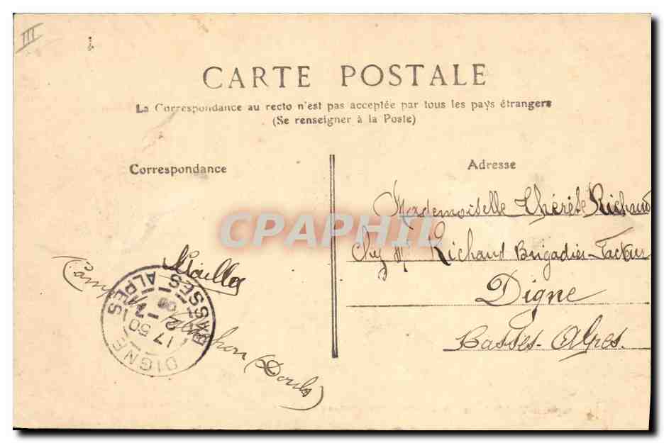 Camp du Valdahon — Réservoir 400mc et Mess des Officiers — Mme Meynard, Edit. — Reverso