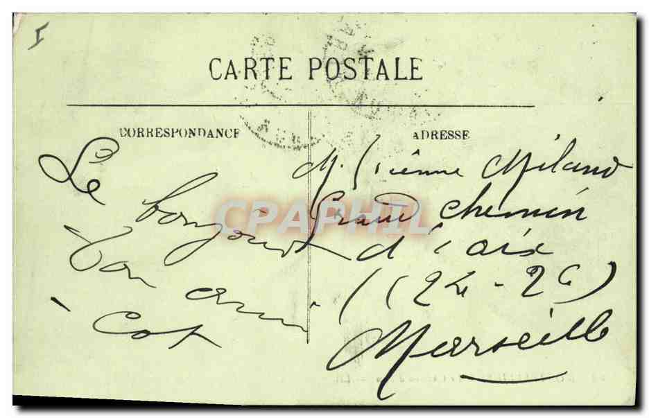 Montpellier — Le Château d'Eau — LL. — N° 63 — Achterkant