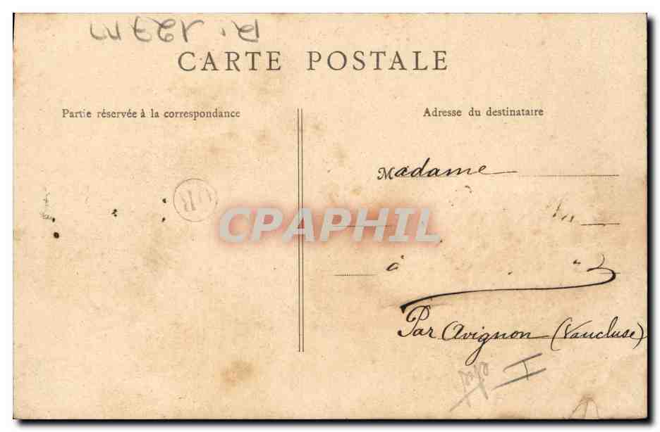 CPA Chateau d'eau Cambrai — Reverso