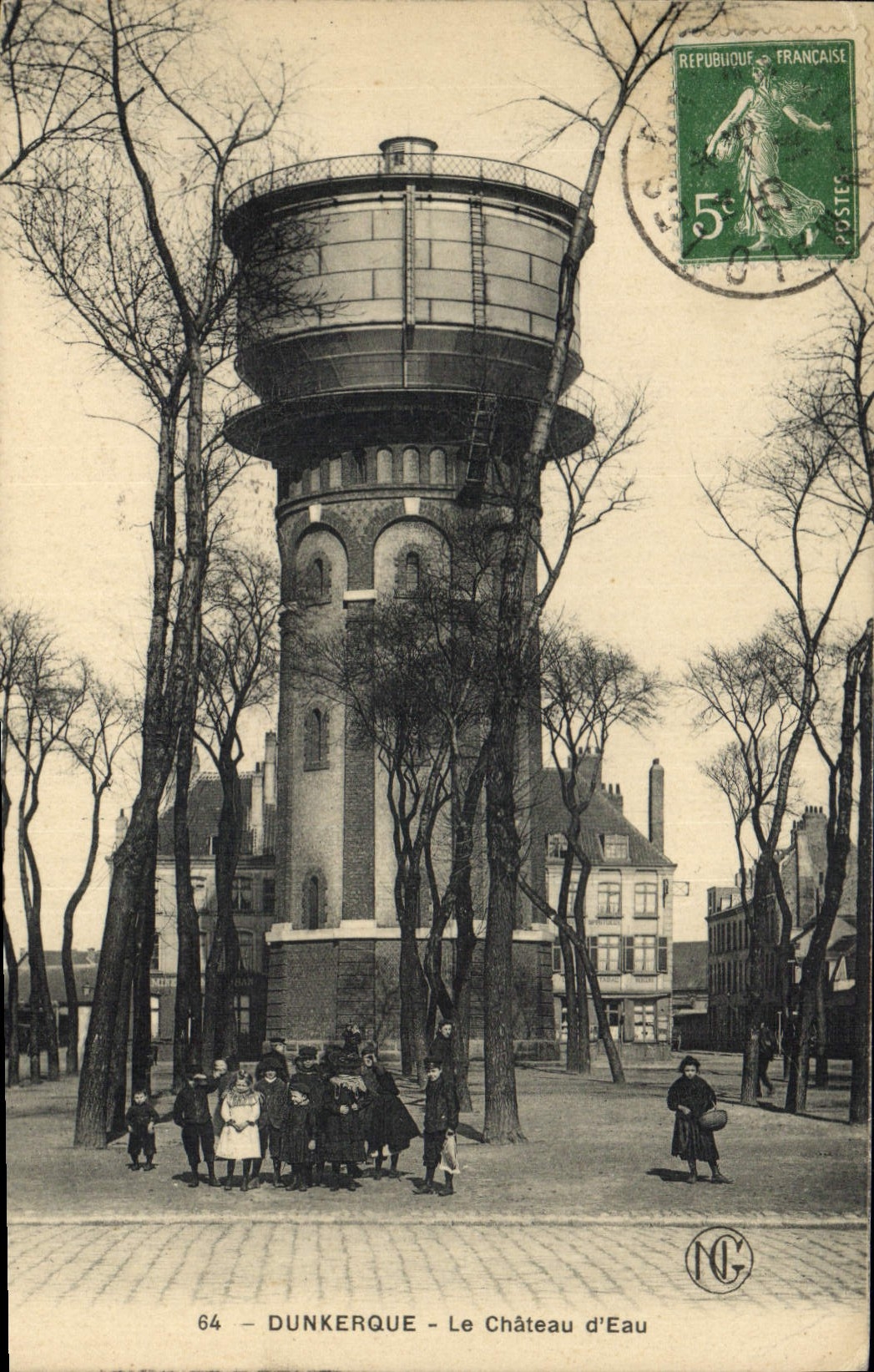 Dunkerque - El Castillo del Agua — editor NC, n° 64