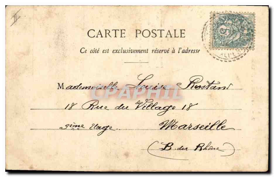 CPA Fantaisie Pierrot Pierrots  — Verso