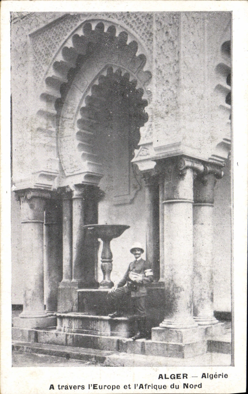 CPA Globe Trotters Globe-Trotters Alger Algerie A travers l'Europe et l'Afrique du Nord