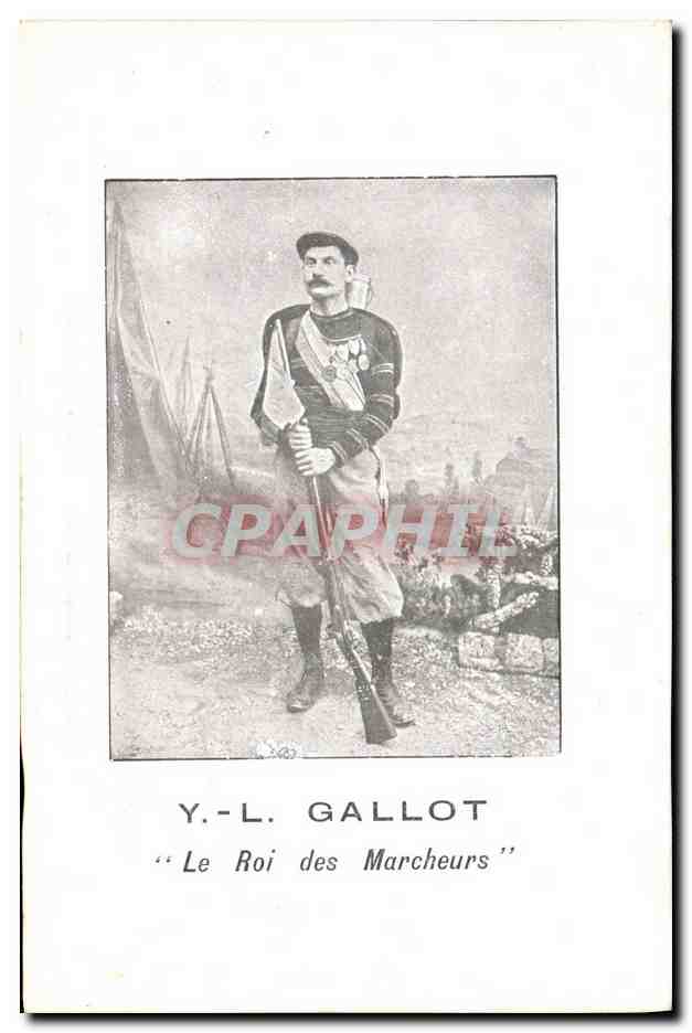 Y.-L. Gallot — 'Le Roi des Marcheurs' — sans éditeur ni numéro visible