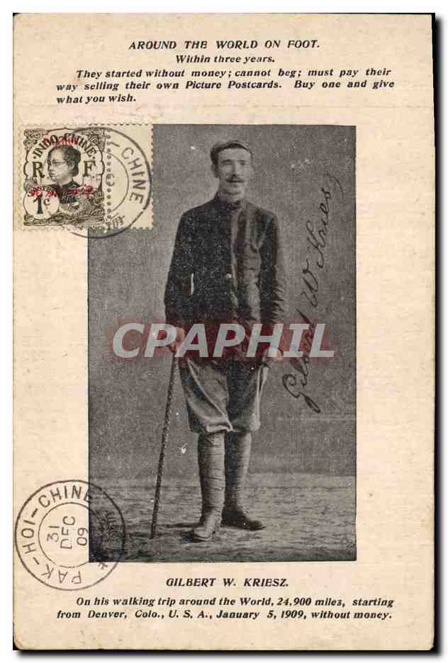CPA Globe Trotters Globe-Trotters Gilbert Kriesz Indochine Pakhoi