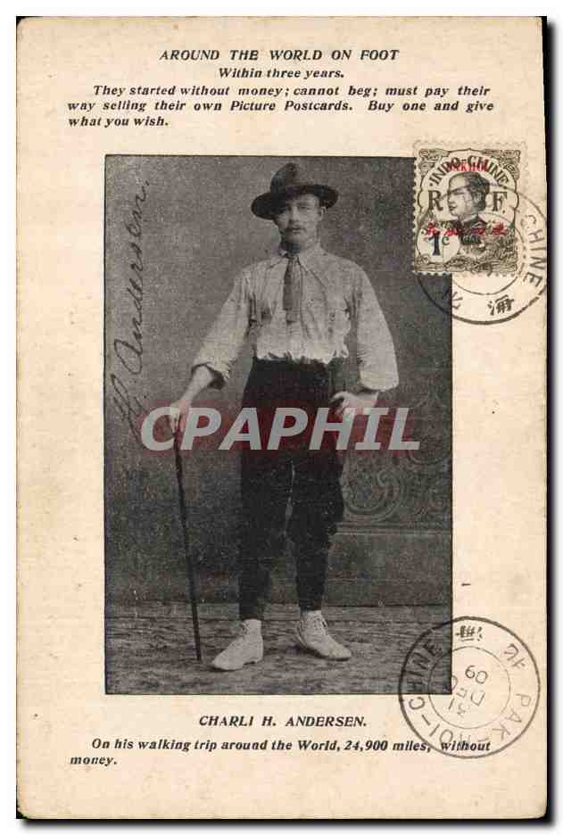 CPA Globe Trotters Globe-Trotters Charli Andersen Indochine Pakhoi