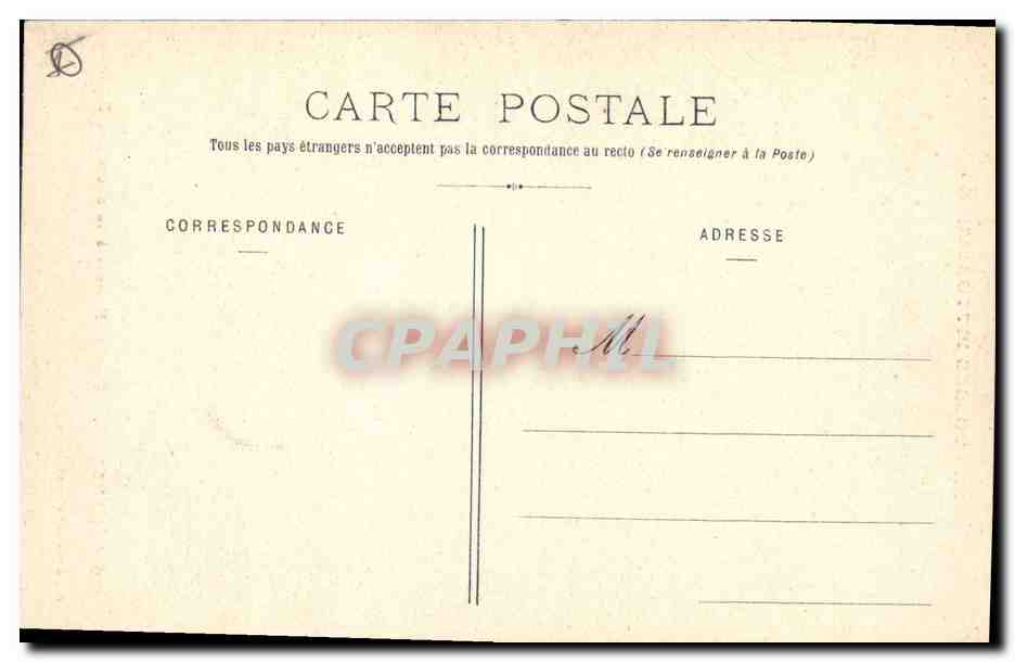 CPA Arbre Vosges Gerardmer — Verso
