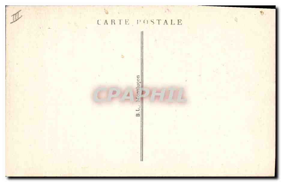 CPA Arbre Foret de Troncais Allier Le Bouquet geant de la foret  — Rückseite