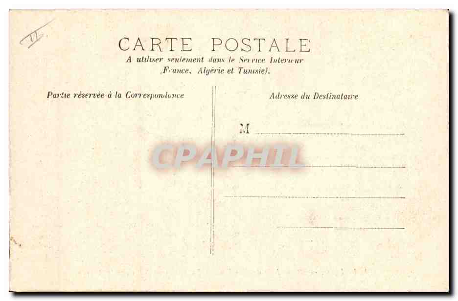 CPA Arbre Bois de Meudon La clairiere des grands arbres — Rückseite