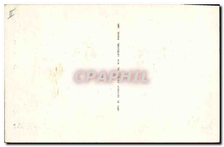 CPA Arbre Foret de Belleme Les sept chenes — Verso