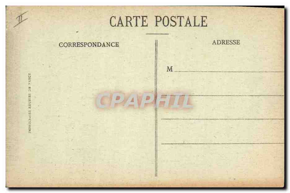 CPA Arbre Foret de Compiegne Le gros hetre de Vieux moulin — Rückseite