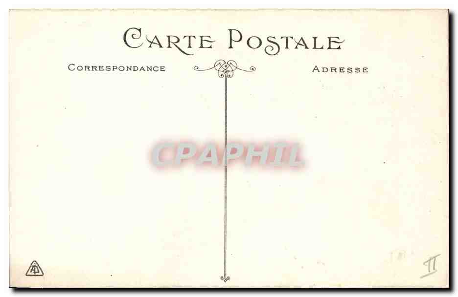CPA Fantaisie Fleurs  — Rückseite