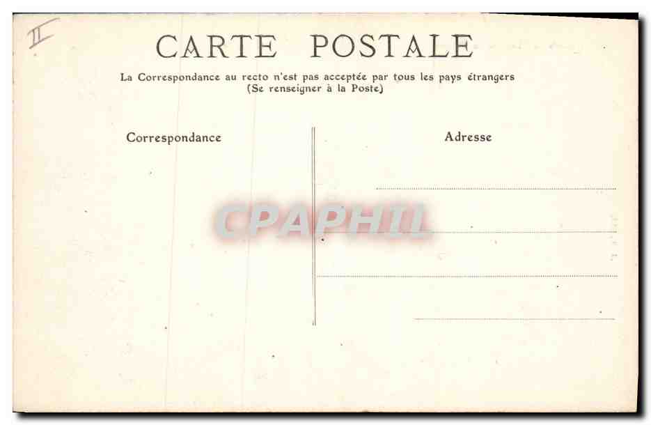 CPA Nouveau Phare de la colline Cette — Rückseite