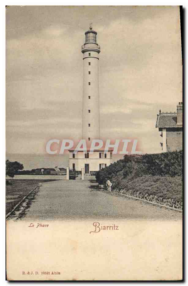 CPA Phare Biarritz