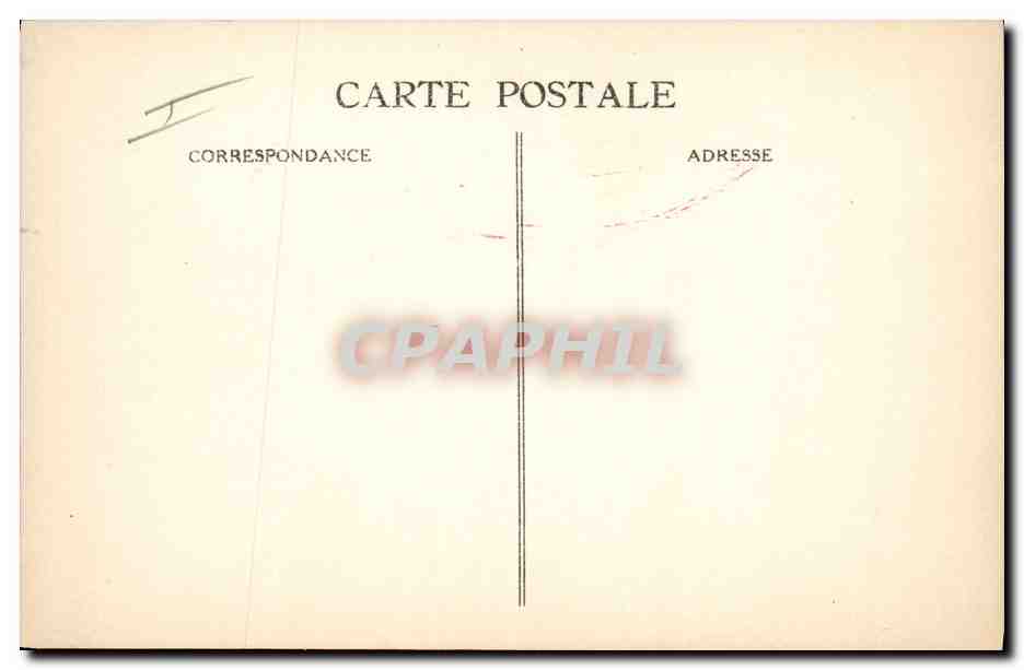 CPA Phare Le Havre La falaise vers les phares — Rückseite