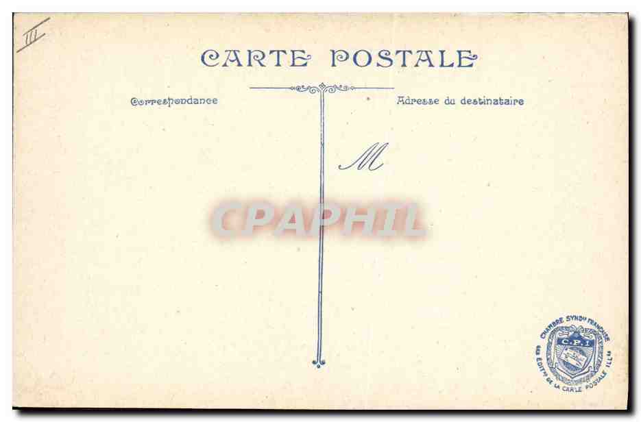 CPA Militaria Lorraine — Rückseite