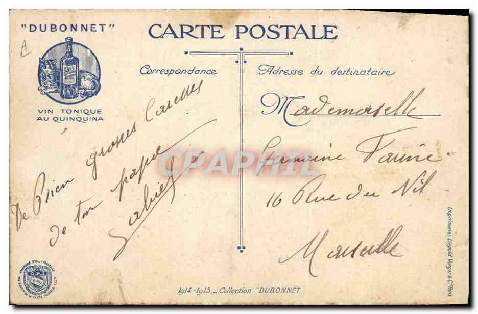 CPA Militaria Lanciers belges defendant une route — Rückseite