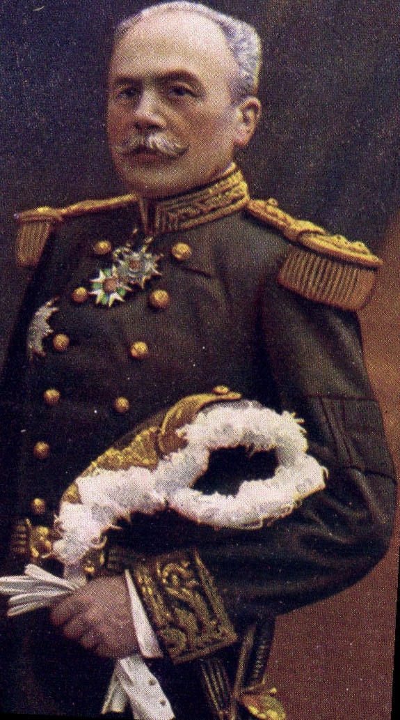 Général de LANGLE de CARY — né à Lorient, distingué dans les combats sous Paris — Carte postale