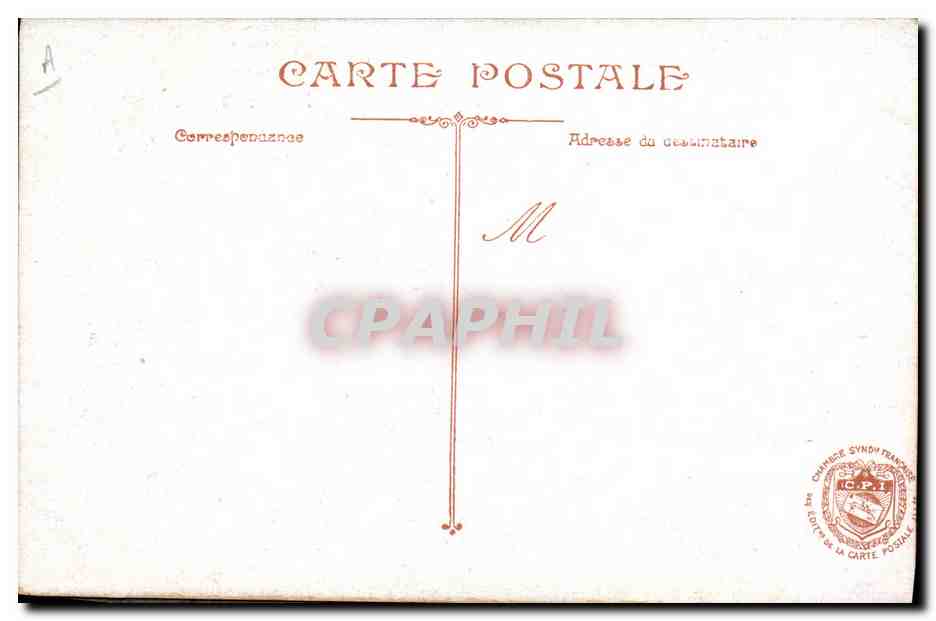 CPA Militaria Belges defendant une route — Verso