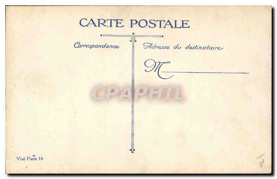 CPA Militaria Tirailleurs marocains — Rückseite