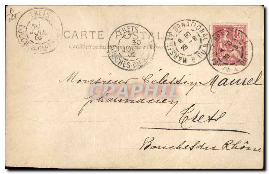 Femme en fleurs — couverture du journal Le Petit Parisien — édition du 18 septembre 1900 — S.I.P. — Verso