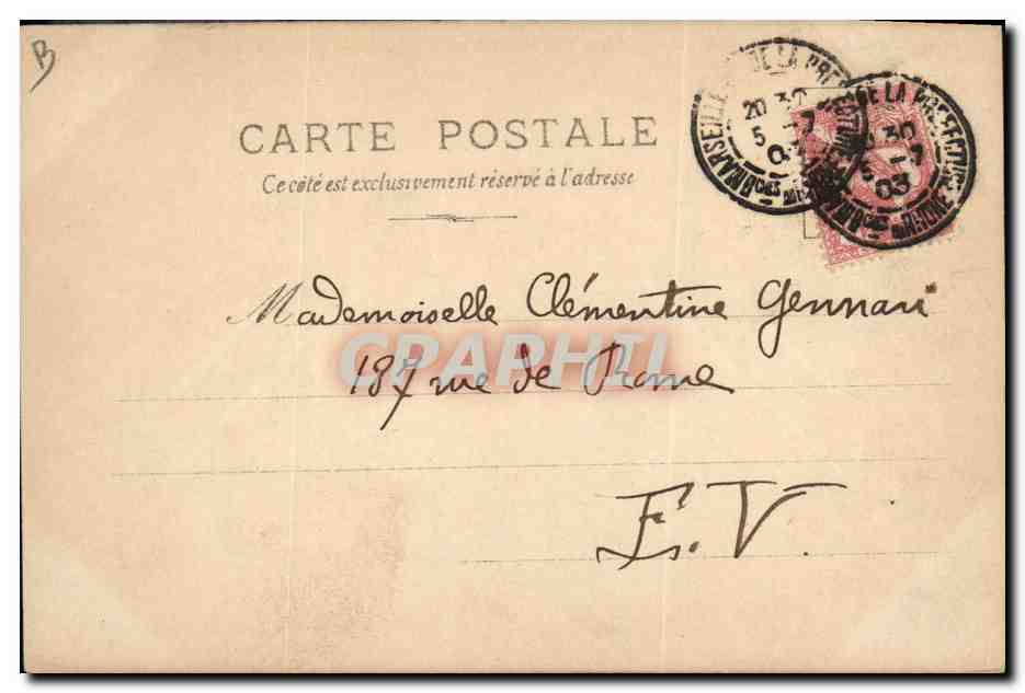 Châtelet - Spectacle 'Le Voyage' - Affiche de spectacle du 23 décembre 1901 — Back