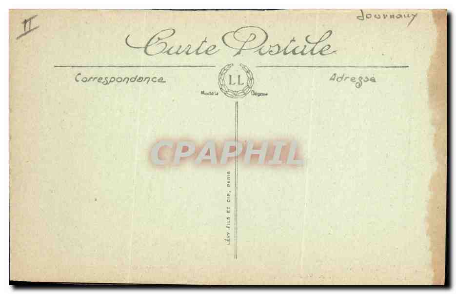 Arras — boulevard de Strasbourg — Le Journal 'La Croix' — Éditions Fernand Benoit — Verso