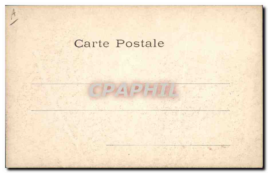 Femme en costume de scène — sash 'LE PETIT SOU' — H. MANUEEL — Rückseite