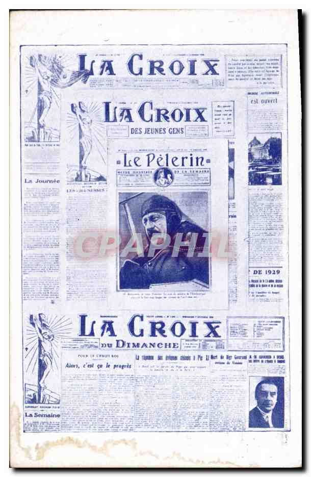 La Croix — Le Pèlerin — La Croix du Dimanche — 1929 — Maison de la Bonne Presse, Paris-VIIIe