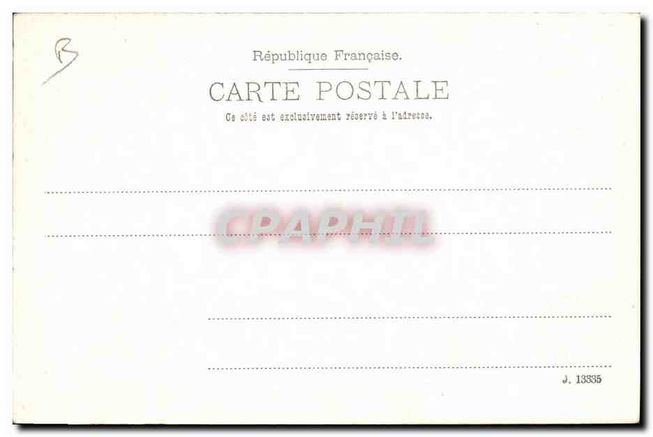 Paris — L'Hôtel de Ville — Journal L'Éclair, 2e édition — Rückseite