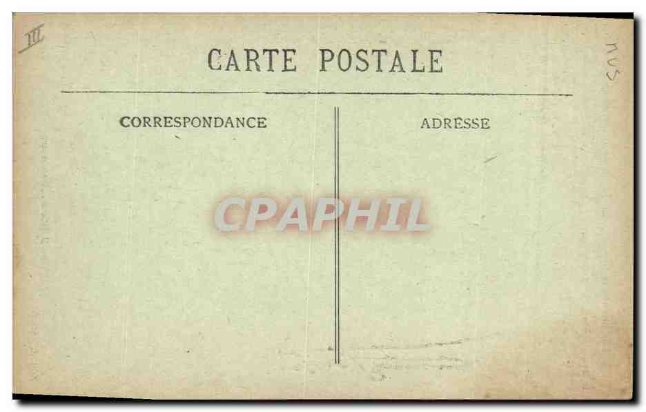 CPA Folklore Les chansons de Jean Rameau illustrees Une gente de Cheu nous — Verso