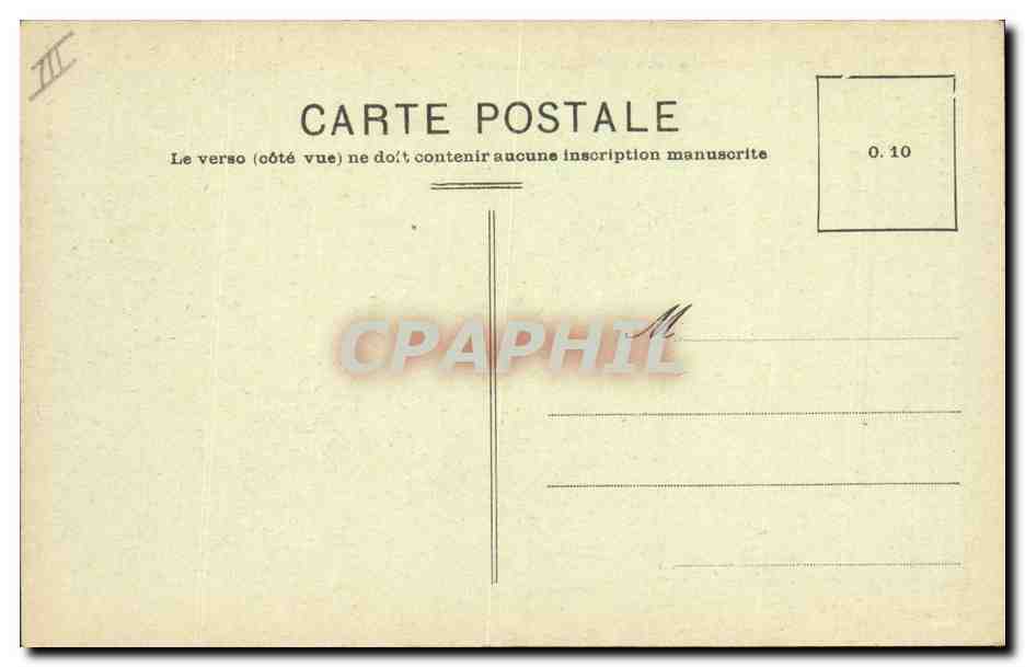 CPA Folklore Les chansons de Jean Rameau illustrees La tricoteuse — Verso