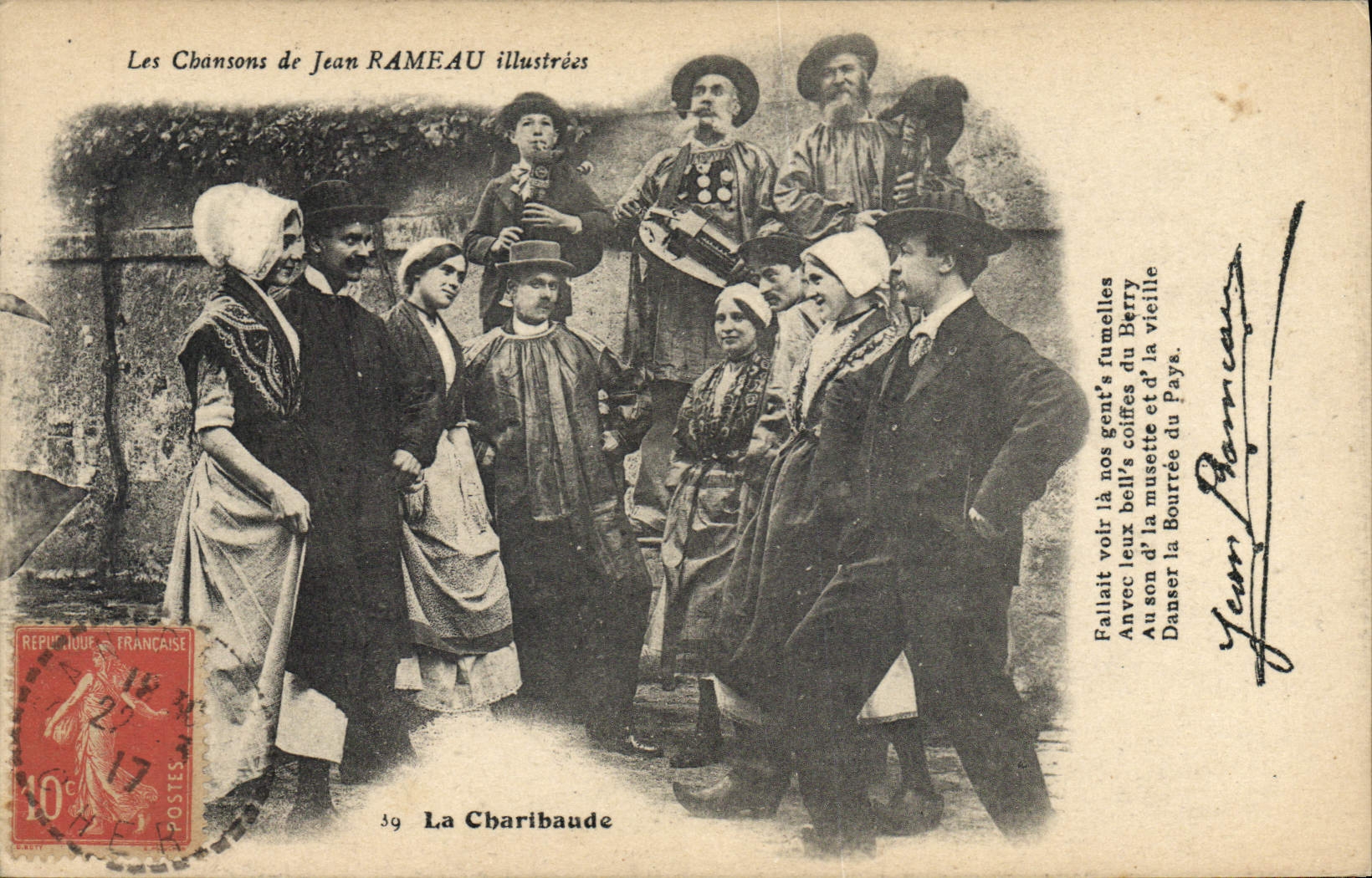 La Charibaude — Les Chansons de Jean RAMEAU illustrées — n°59