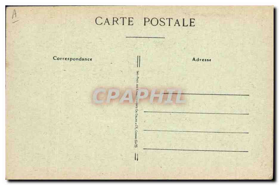 CPA Folklore Les chansons de Jean Rameau illustrees La basse Cour — Verso