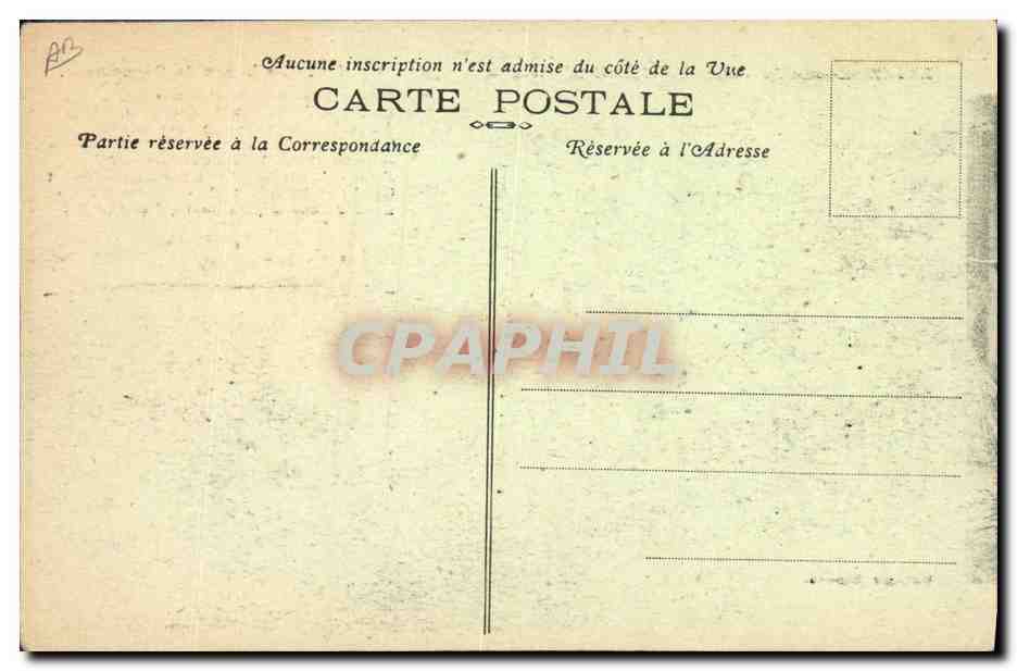 CPA Folklore Les chansons de Jean Rameau illustrees La lecon de cornemuse — Verso