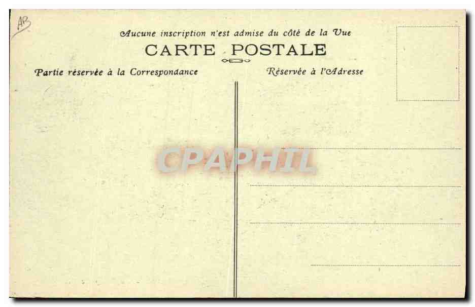 CPA Folklore Les chansons de Jean Rameau illustrees Le coup de l'etriller — Verso