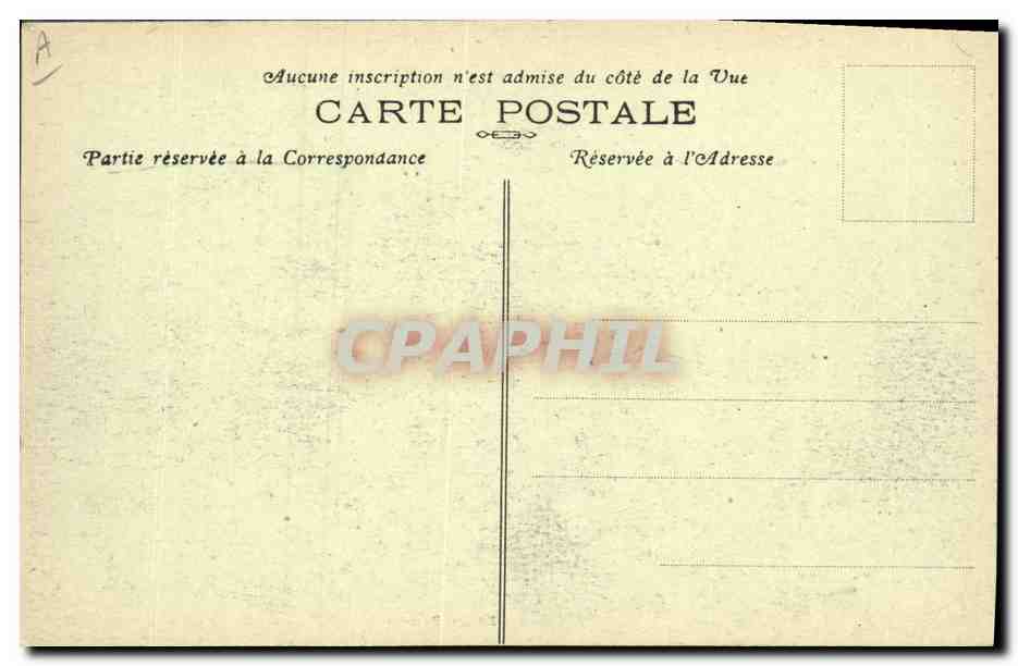 CPA Folklore Les chansons de Jean Rameau illustrees La Gerbaude — Verso