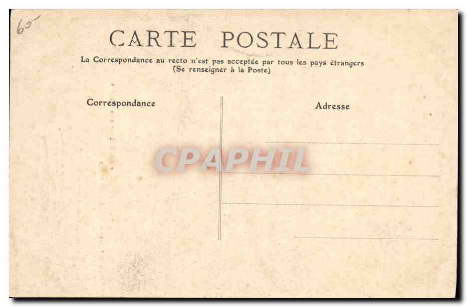 CPA Folklore Les chansons de Jean Rameau illustrees Berry Le gouter des poules — Verso