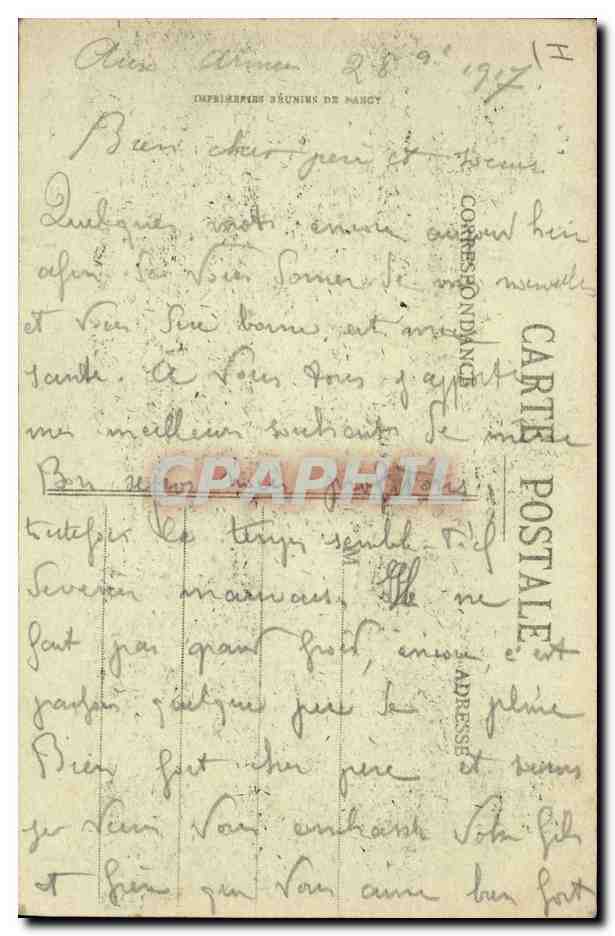 La Champagne — Travail de la Vigne - Le Plantage — Brie-Comte-Robert, n° 140 — Rückseite