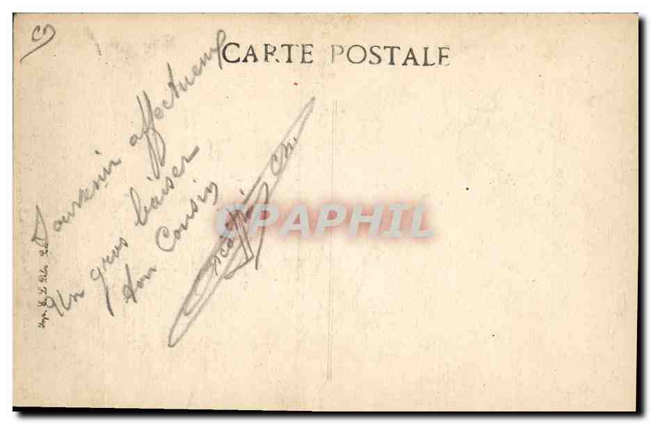 CPA Folklore Vigne Vendanges Champagne Le triage du raisin TOP — Rückseite