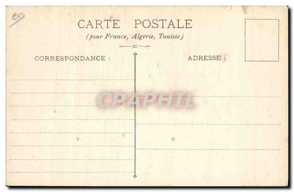 CPA Publicite Cacao Bensdorp Meunier tu dors  — Rückseite
