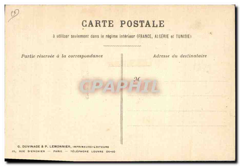 CPA Publicite Exposition de Lyon 1914 Gaz  — Rückseite