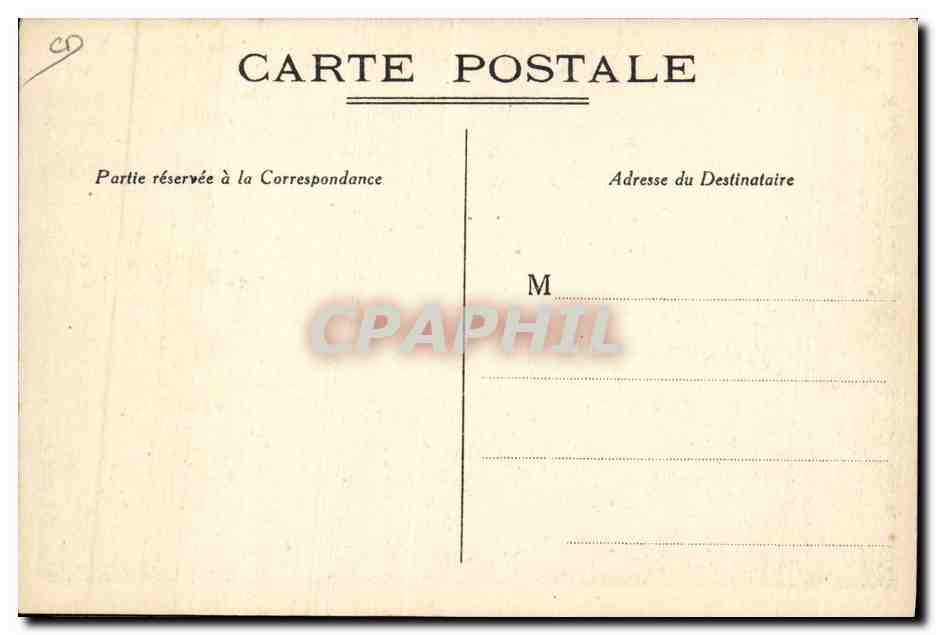 CPA Publicite Lavergne et Rolland Rue Turbigo Paris Primeurs  — Rückseite