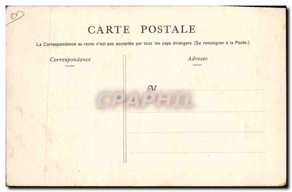CPA Publicite Chocolat Lombart Automobile Paris  — Rückseite