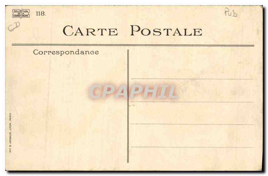 CPA Publicite L'Ete a Evian Saison du 1er Mai au 15 octobre  — Rückseite