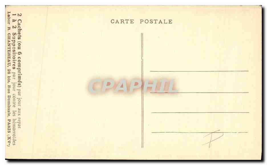 CPA Publicite Tot'Hamelis Accelerateur de la circulation en retour Sourgen Matin bleu a Hossegor Salon 1931  — Rückseite