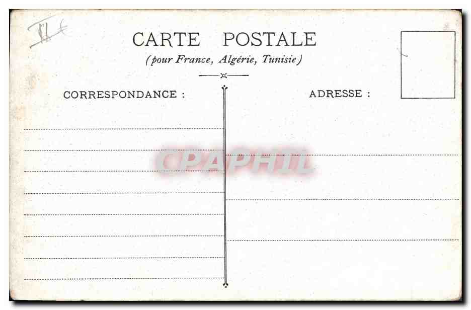 CPA Publicite Cacao Bensdorp Pierrot Peche — Rückseite